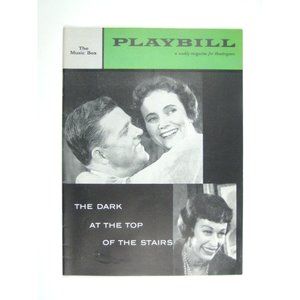 Playbill The Dark At The Top Of The Stairs 1958 William Inge Eliza Kazan Hingle